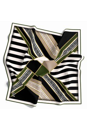 روسری سبز پلی استر VİOLLA - کد 322588656