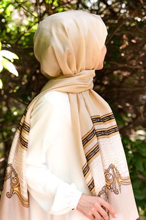 شال بژ زنانه Vissona - کد 270691094
