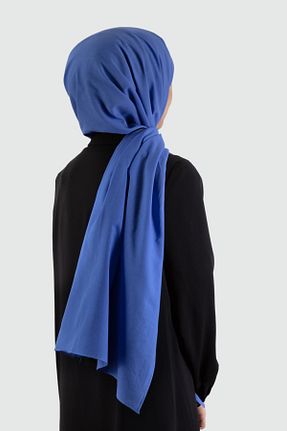 شال سرمه ای زنانه پنبه ای Vissona - کد 730372141