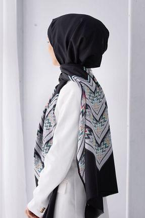 شال مشکی زنانه Vissona - کد 709281193