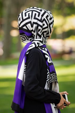 شال بنفش زنانه Vissona - کد 371530209