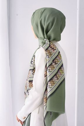 شال خاکی زنانه Vissona - کد 709285913