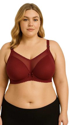 سوتین ورزشی زرشکی زنانه ساده wear treasure - کد 935810588