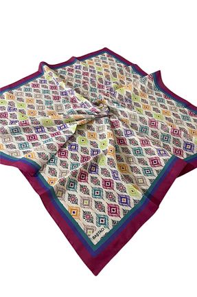 روسری رنگی پنبه پلی استر Baştacı - کد 937494918
