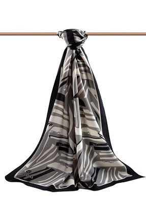 شال طوسی زنانه Medine İpeği Vissona - کد 869979640