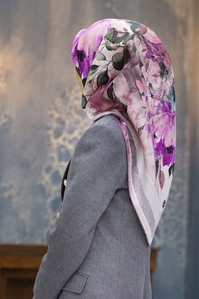 روسری صورتی İpek Tivil Vissona - کد 886370624