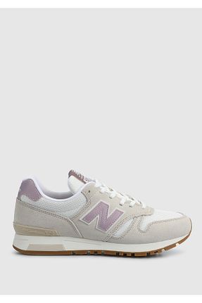 کفش اسنیکر بژ زنانه چرم اصل New Balance - کد 890173992