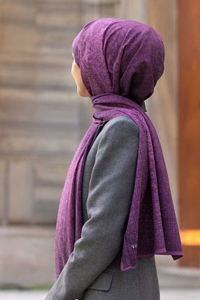 شال صورتی زنانه Medine İpeği Vissona - کد 875846474