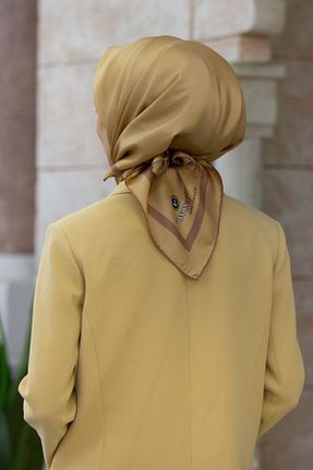 روسری طلائی İpek Tivil Vissona - کد 876993457