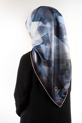 روسری سرمه ای پلی استر VİOLLA - کد 882691788