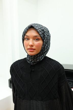 روسری مشکی پنبه ای Silk Home - کد 892389645