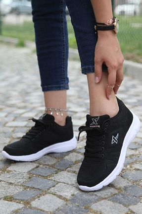 کفش پیاده روی مشکی زنانه پارچه ای XStep - کد 114271964