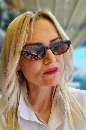 عینک آفتابی قهوه ای زنانه 50 Uniquetrenders - کد 937515465