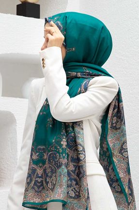 شال آبی زنانه Vissona - کد 917361308