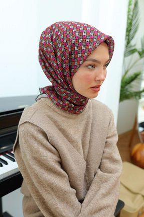 روسری مشکی پنبه ای Silk Home - کد 892456628