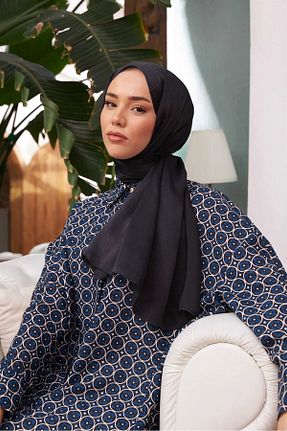 شال مشکی زنانه پنبه پلی استر Silk Home - کد 937522020