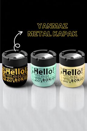 زیر سیگاری مشکی شیشه KaktüsKedi - کد 937527901