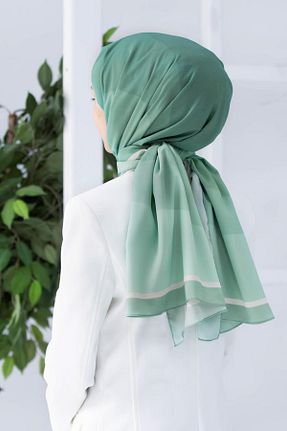 شال فیروزه ای زنانه Medine İpeği Vissona - کد 900827880