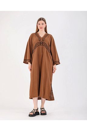 لباس قهوه ای زنانه بافتنی SUMEF - کد 924305448