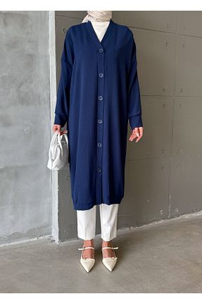 کلاه و ابایا آبی زنانه پنبه پلی استر hacer ayaydın - کد 937542357