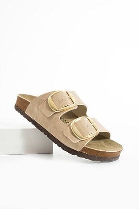 دمپائی بژ زنانه EVA Polomia Comfort - کد 937543236