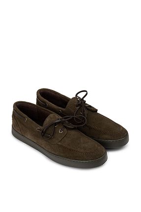 کفش کژوال سبز مردانه جیر Deery - کد 852692336
