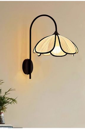 چراغ دیواری مشکی پارچه burenze - کد 937834525