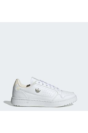 کفش اسنیکر سفید زنانه بند دار adidas - کد 829401416