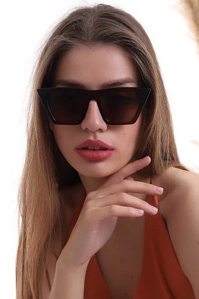 عینک آفتابی قهوه ای زنانه 50 ROSESSO - کد 937613888