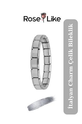 دستبند استیل (فولاد) متالیک مردانه استیل (فولاد) RoseLike - کد 886604629