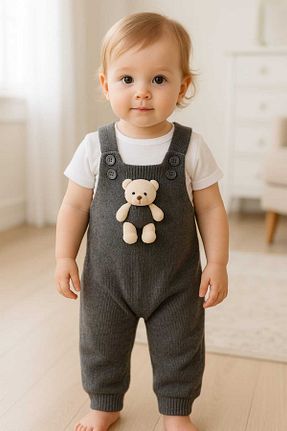 سالوپت طوسی بچه گانه Relaxed GOGOBABY - کد 762642518