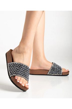 دمپائی خانگی مشکی زنانه پاشنه کوتاه (1 - 4 سانتی متر) Pienn - کد 937685972