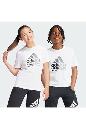 تیشرت سفید بچه گانه رگولار adidas - کد 838680768