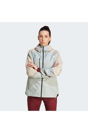 بادگیر و بارانی اسپرت طوسی زنانه پارچه adidas - کد 771745460
