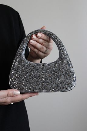 کیف مجلسی متالیک زنانه پارچه ای Mimoza - کد 937709137