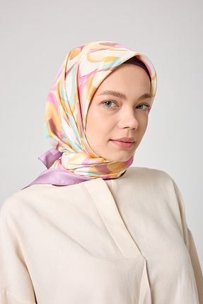 روسری صورتی İpek Tivil DERAY SCARF - کد 937716165