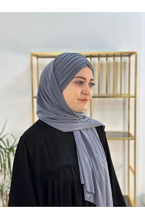 شال طوسی زنانه erasra class - کد 928837244