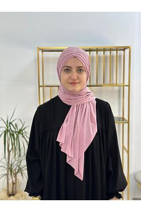 شال صورتی زنانه erasra class - کد 928836315