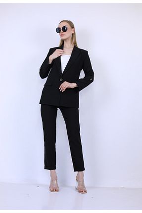 ست بالاتنه و پائین تنه مشکی زنانه بافت modaparis outlet - کد 937722117