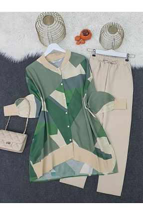 تونیک حجاب رنگی بافتنی HİJABAYA - کد 938012831