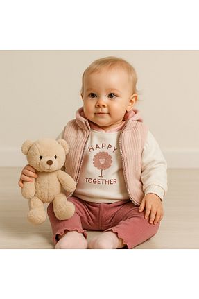 ست نوزادی صورتی بچه گانه baume clothes - کد 927893920
