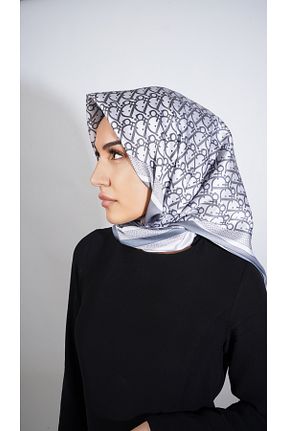 روسری رنگی پلی استر NiaNour - کد 937803960
