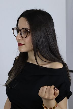 عینک محافظ نور آبی سفید زنانه 50 Clarvo - کد 937759520