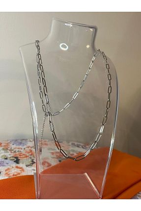 گردنبند استیل ( فولاد ) زنانه استیل (فولاد) DENİZ ERKUL JEWELRY - کد 937769593