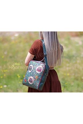 کیف پستچی رنگی زنانه پارچه ای Şaşıkedi - کد 919761725