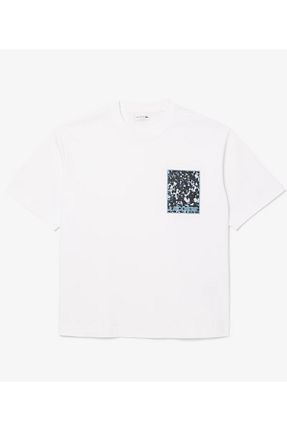 تیشرت سفید مردانه Relaxed Lacoste x Jeremyville - کد 937770492