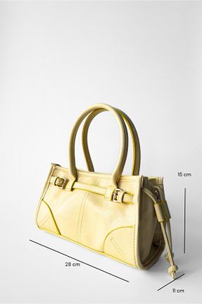 کیف دوشی رنگی زنانه چرم مصنوعی Yuka Atelier - کد 937781126