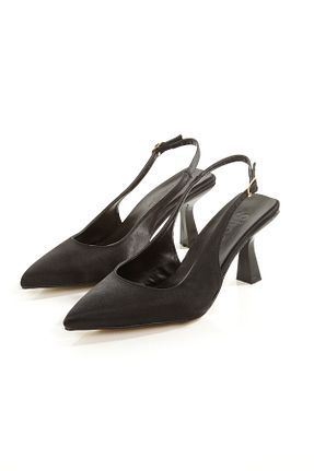 کفش استایلیتو مشکی پاشنه نازک moun shoes - کد 927347445