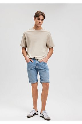 شلوارک و برمودا آبی مردانه Skinny Mavi - کد 832838840