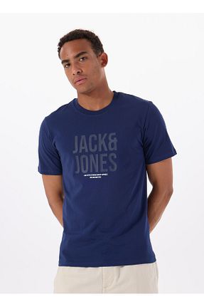 تیشرت سرمه ای مردانه رگولار Jack & Jones - کد 937794974